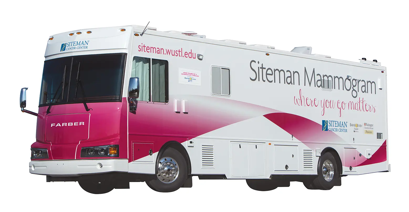 Siteman Mammography Van-image